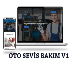 Oto Servis Bakım v1 - Kurumsal Oto Tamirci Web Site Scripti